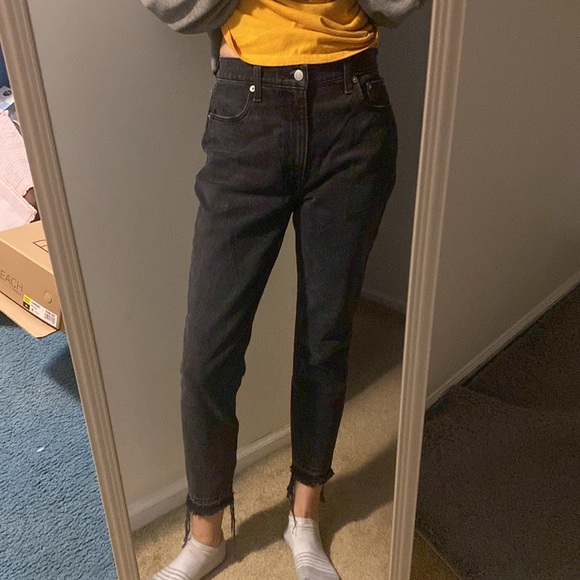 Abercrombie & Fitch black jeans the skinny high rise - Picture 7 of 8